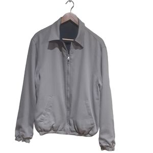 Baracuta Men's Reversible Bomber Style Jacket Tan Black Size Medium